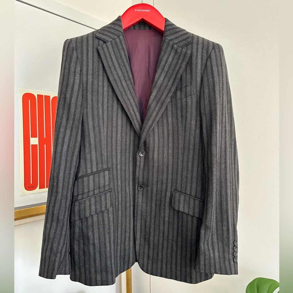 Dolce & gabanna wool pinstripe blazer